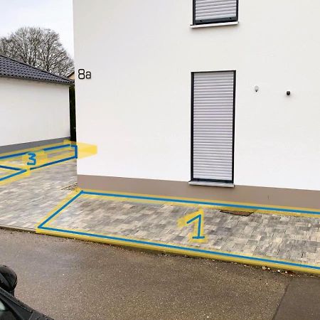 Strahlende Erdgeschoss-Wohnung Im Neubau Naehe Legoland Ichenhausen Eksteriør bilde